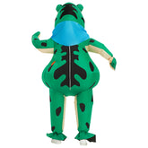 Adult Green Animal Frog Jumpsuit Inflatable Costume Funny Party Cosplay Costume Halloween Carnival Suit